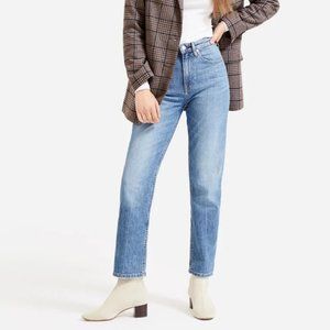 Everlane High Rise Slim Straight Jeans 25 Ankle